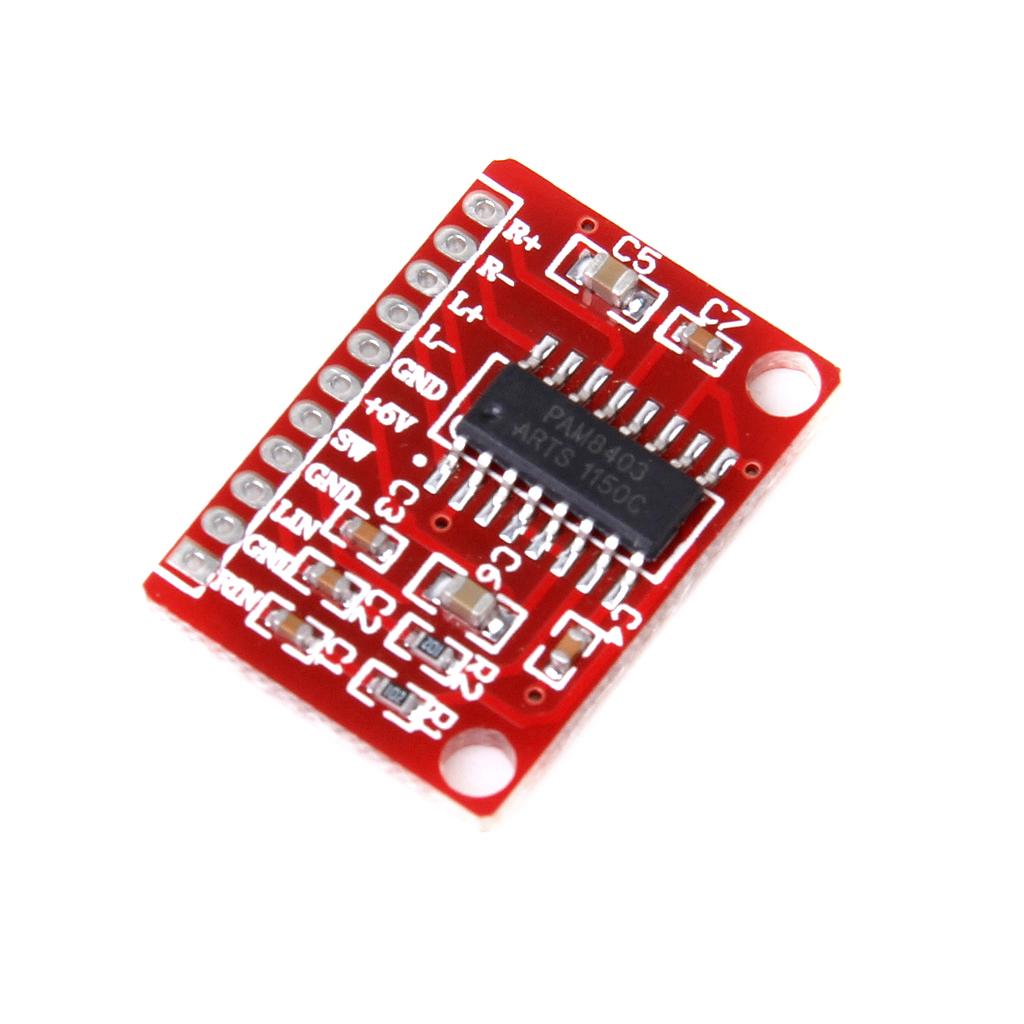 1pc 2 Channel 3W PAM8403 Audio Amplifier Board 5V USB Power