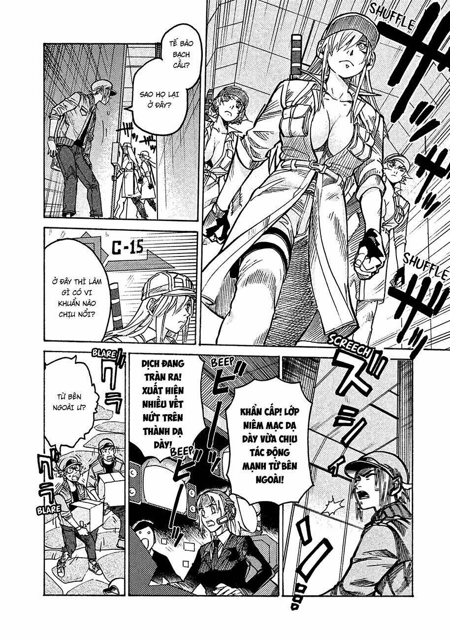 biệt đội tế bào black - hataraku saibou black chapter 7 13