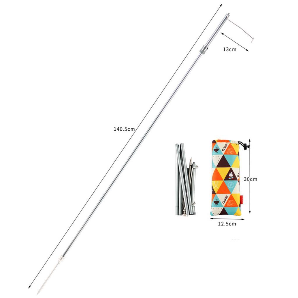 Portable Lightweight Foldable Camping Lantern Hanger for Picnic Backpacking