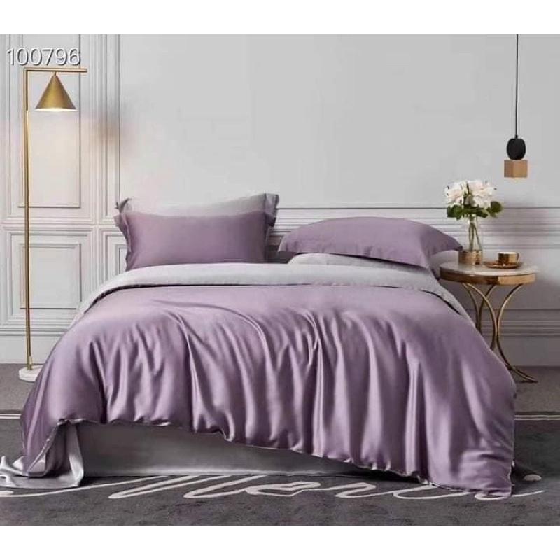 DRAP GỐI SATIN HÀN QUỐC JEJU MÀU TRƠN