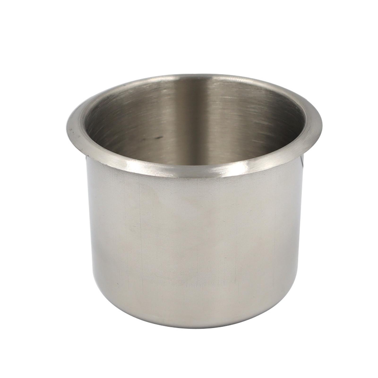 Stainless Steel Beverage Cup Drink Holder Marine Boat Truck Camper 6.8x5.5CM
