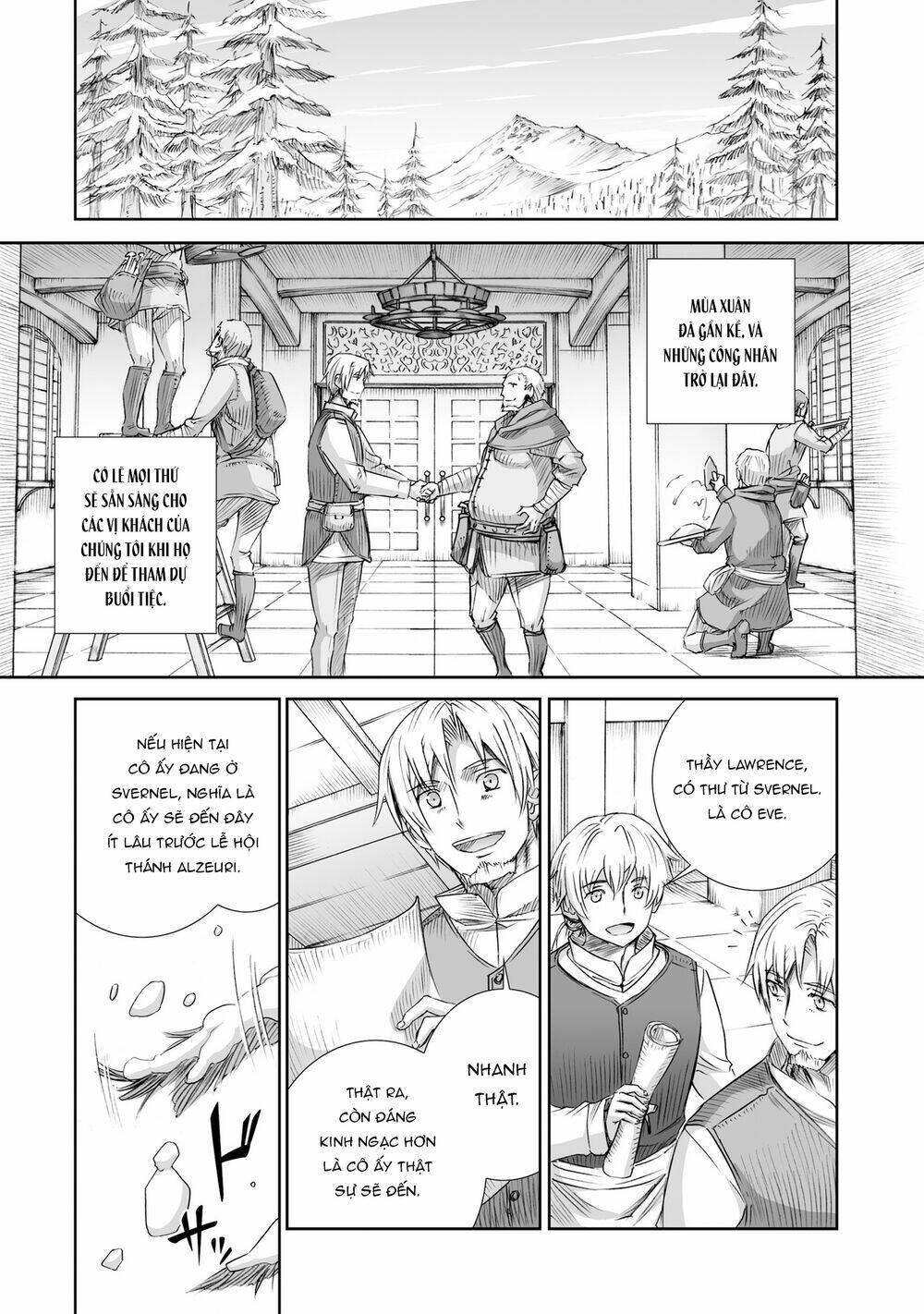 ookami to koushinryou chapter 100 14