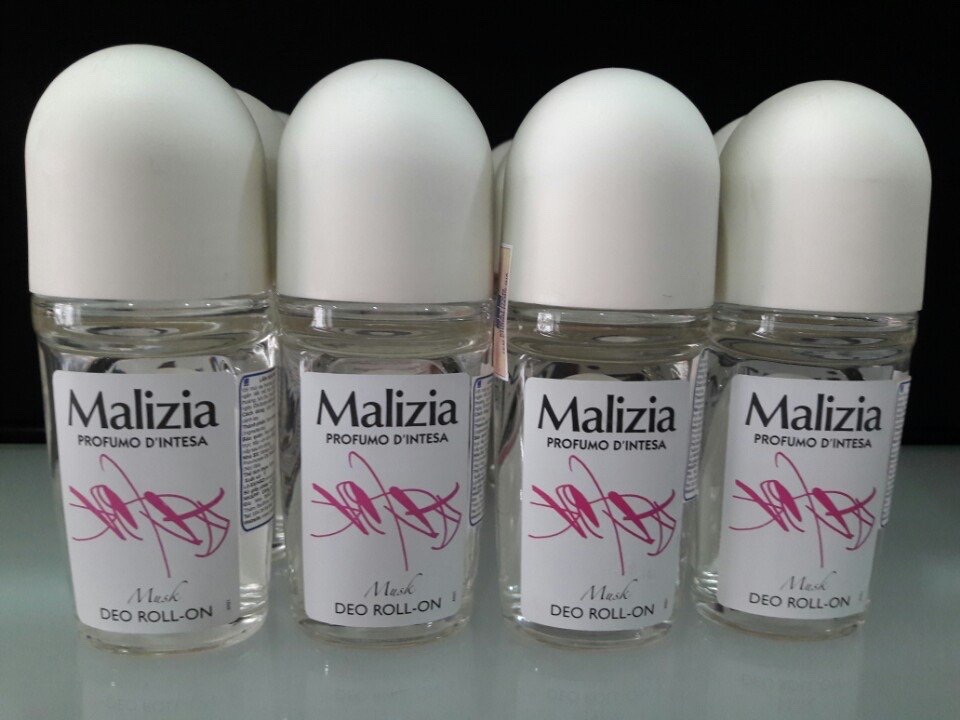 Lăn nách khử mùi nữ ngăn tiết mồi hôi Malizia 50 ml nhập khẩu Italia