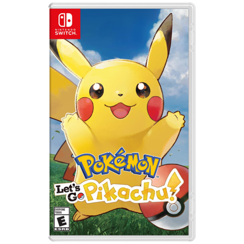 Game Nintendo &quot; Pokemon Let 's Go Pikachu &quot; Cũ &gt;&gt; Hàng Nhập Khẩu