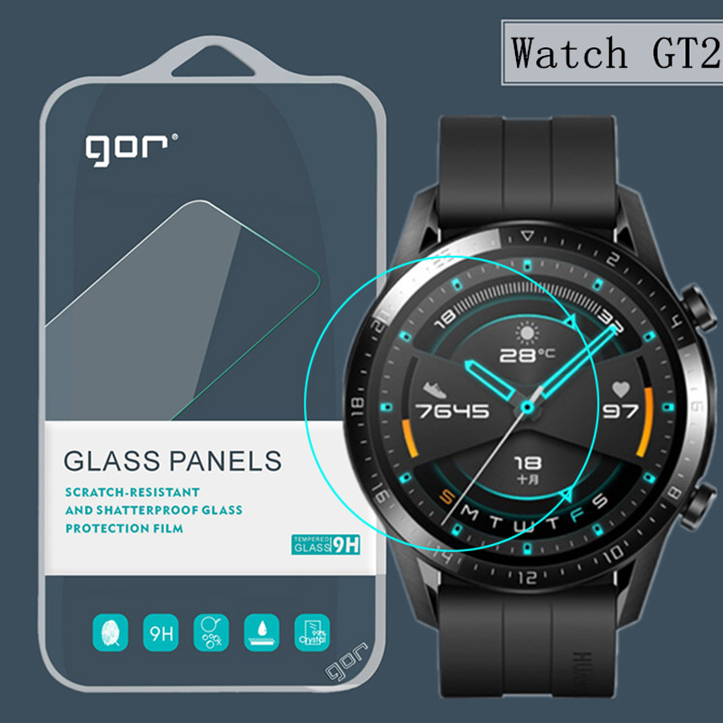 Dán cường lực màn hình Huawei Watch GT 2 GOR (Hộp 2 miếng)- hàng nhập khẩu