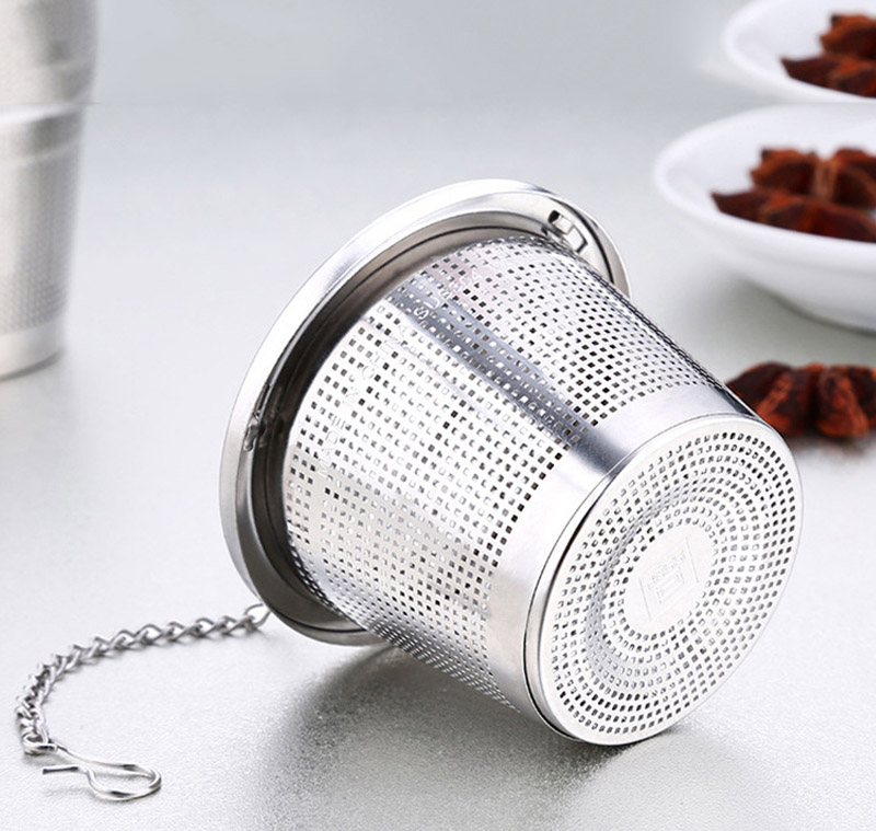 Bộ lọc pha trà đa năng bằng inox 304, hình trụ có nhiều kích cỡ