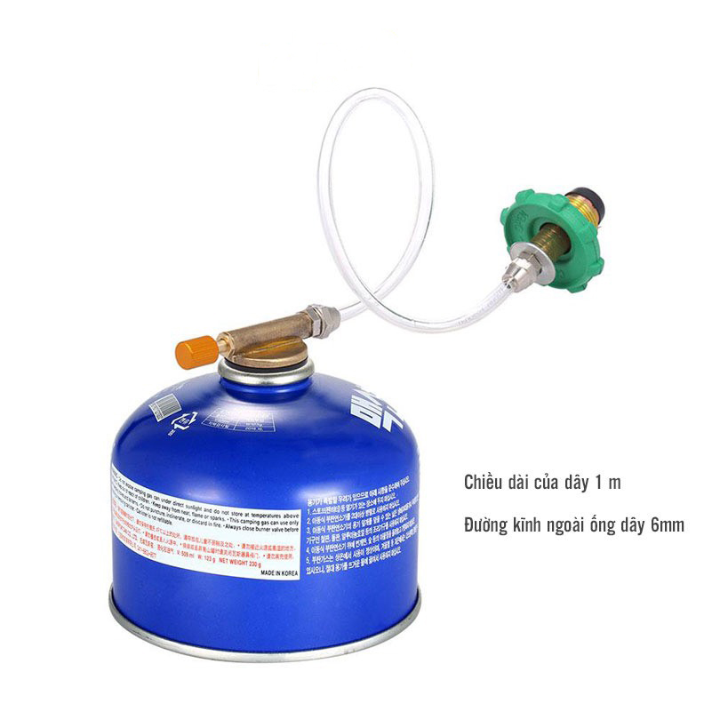 Van Bơm Chiết Gas Từ Bình 12kg Sang Bình Gas Lùn Dã Ngoại Cắm Trại