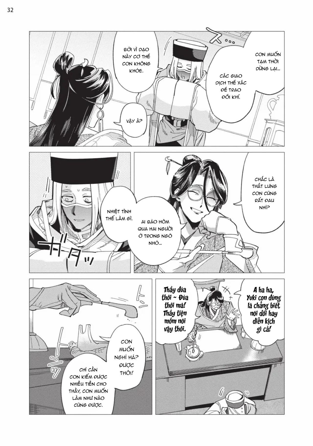 bí mật hóa giải lời nguyền chapter 4 33