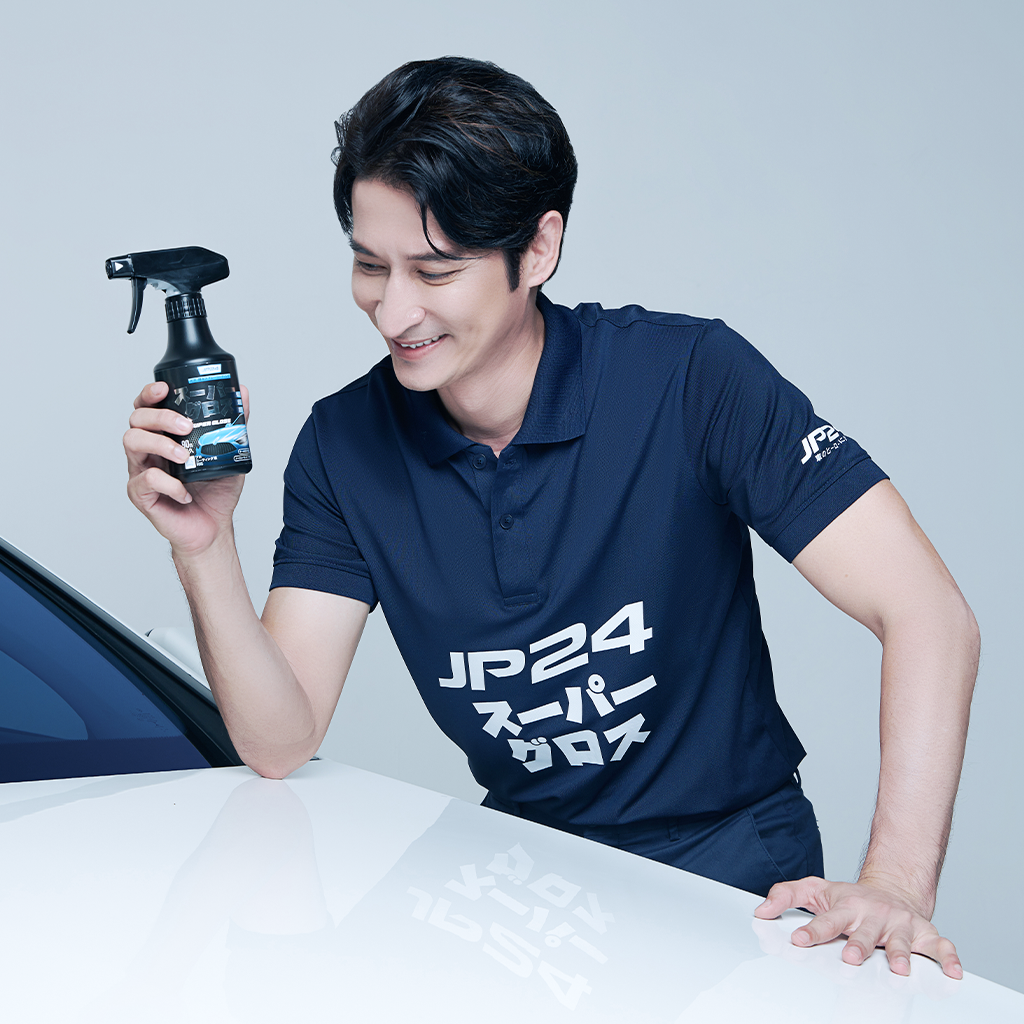 Chai xịt phủ bóng sơn xe ô tô Super Gloss JP24 300ml - Nhật bản