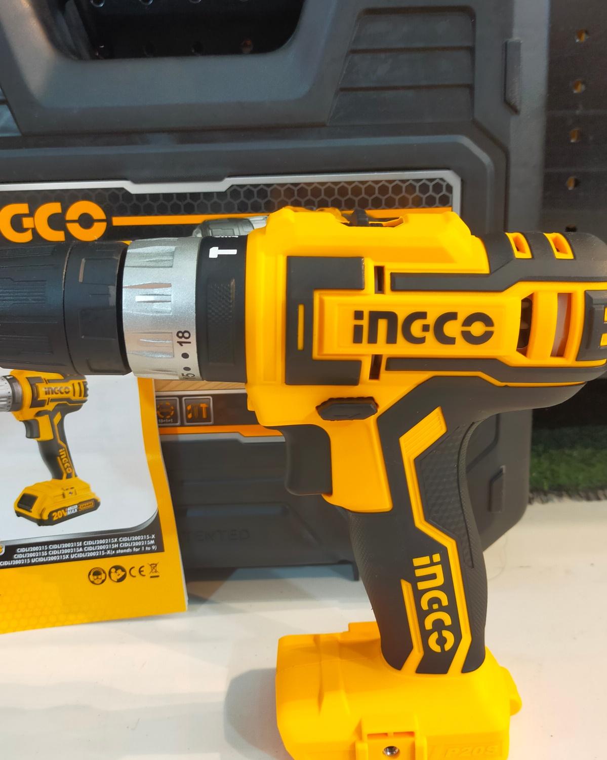 MÁY KHOAN BÚA DÙNG PIN 20V INGCO CIDLI200215 - HÀNG CHÍNH HÃNG