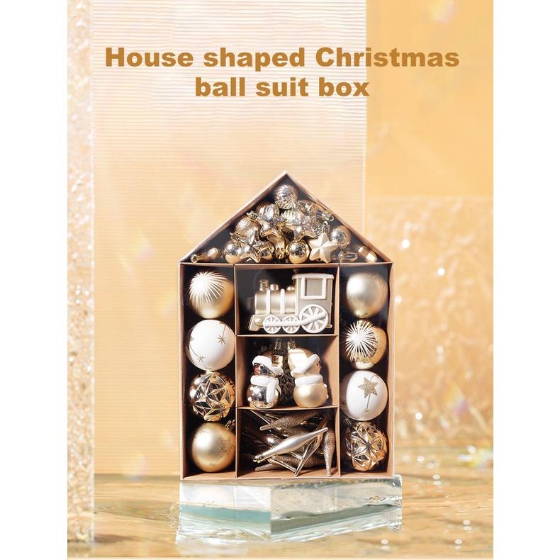 Phụ kiện trang trí cây thông Noel 70pcs Christmas Ornaments Holiday Home Party Decorat