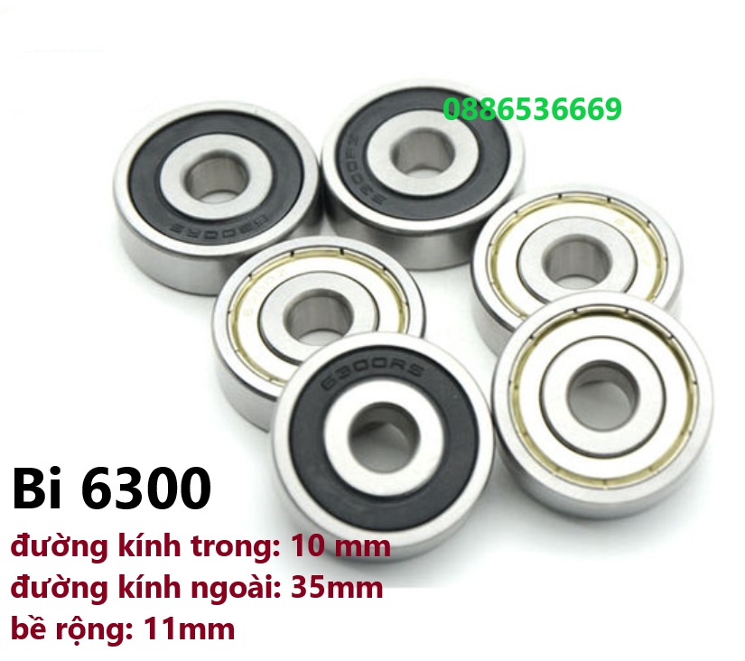 Vòng bi 6300, 6301, 6302, 6303, 6304 nắp sắt độ kín và tốc độ cao