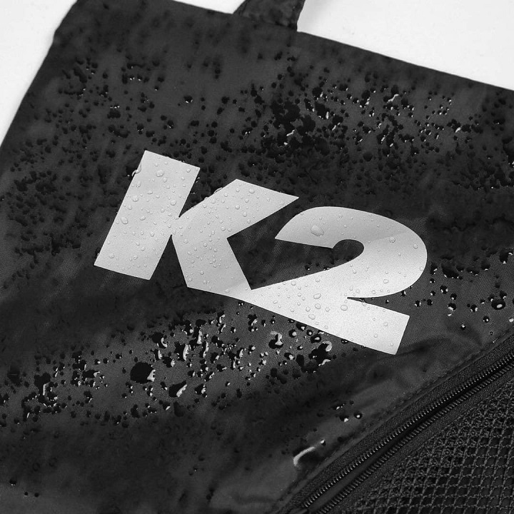 Túi xách để giày thể thao K2 - Túi để giày chống thấm, có tay cầm, du lịch đá bóng đi gym màu đỏ đen, Kích thước 38x28 cm ( giao màu ngẫu nhiên )