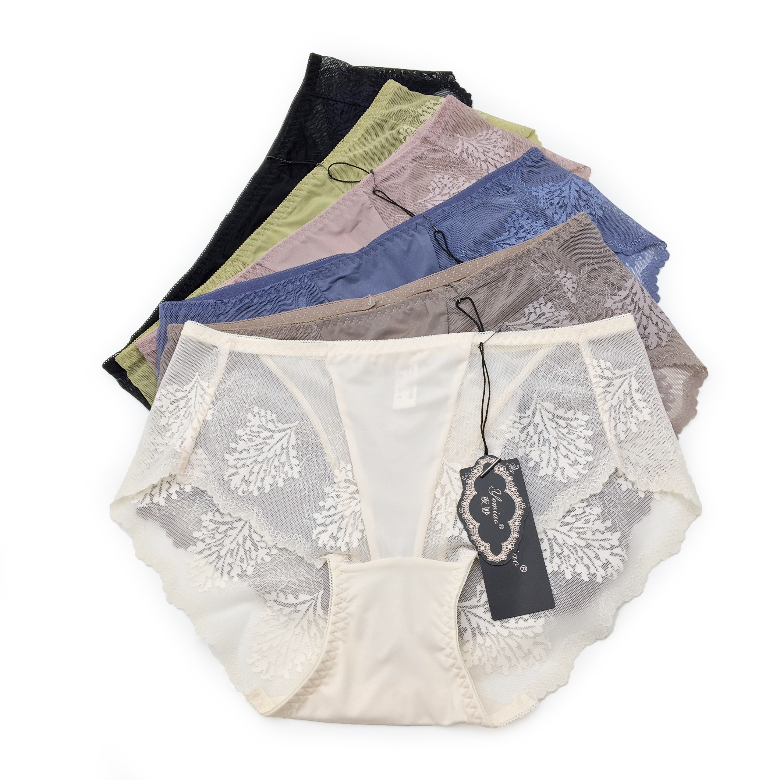 Combo3 Quần lót nữ ren pha cotton lạnh mềm mại, nâng mông, kháng khuẩn,co giãn 4 chiều, ôm sát cơ thể,cao cấp