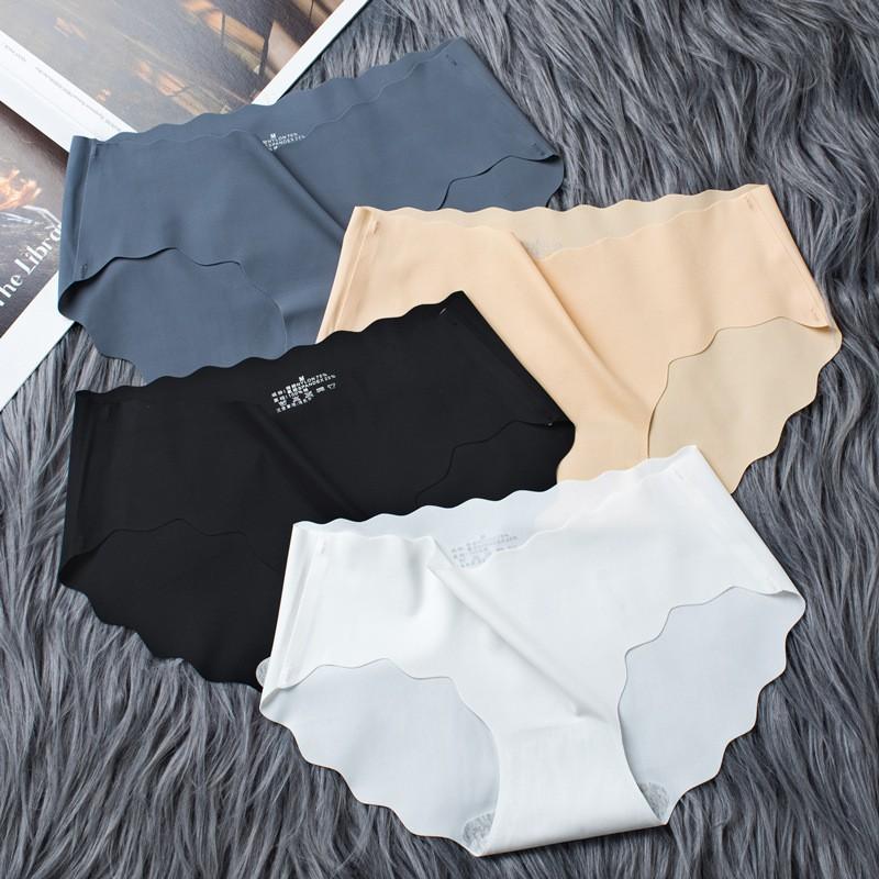 Quần lót su nữ - đồ lót nữ chất thun Lạnh Không Đường May Viền Sóng siêu đẹp D112