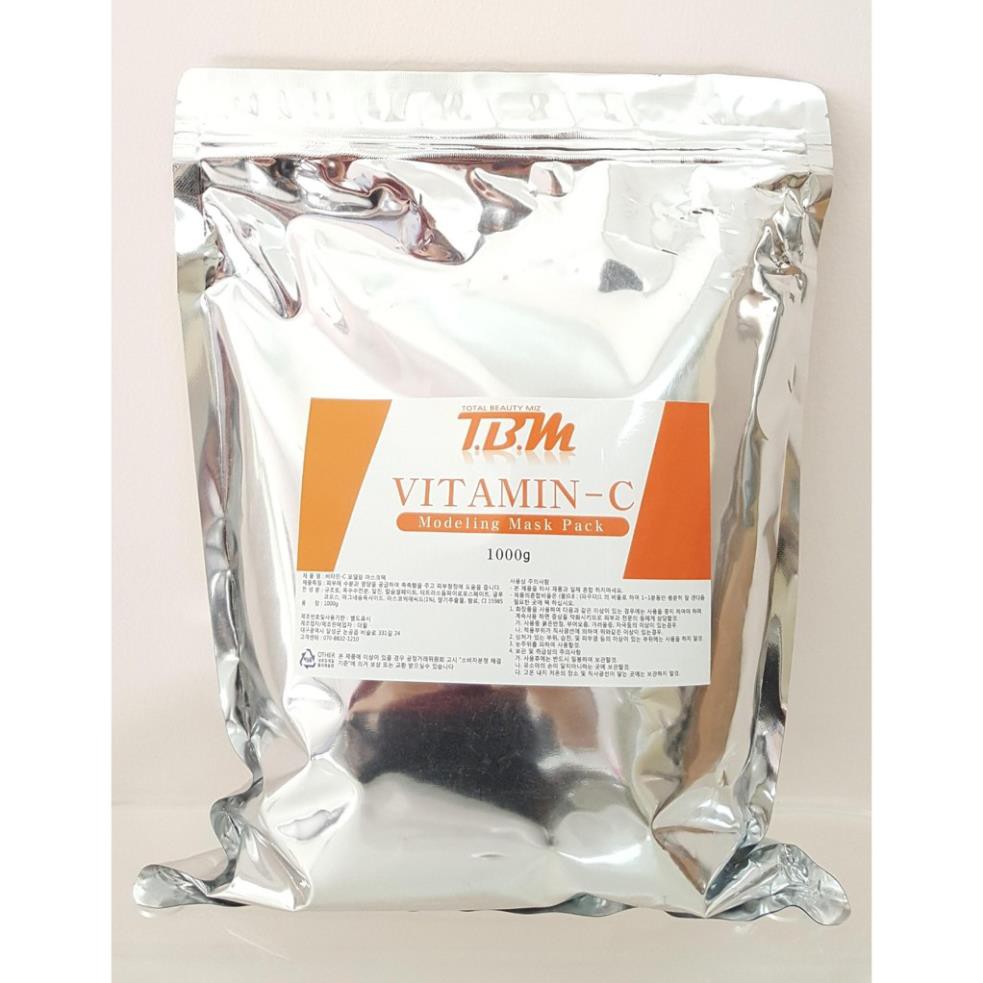 Bột Mặt Nạ Vitamin C TBM 1000g - Làm Sáng Da, Cấp Ẩm, Ngừa Lão Hóa