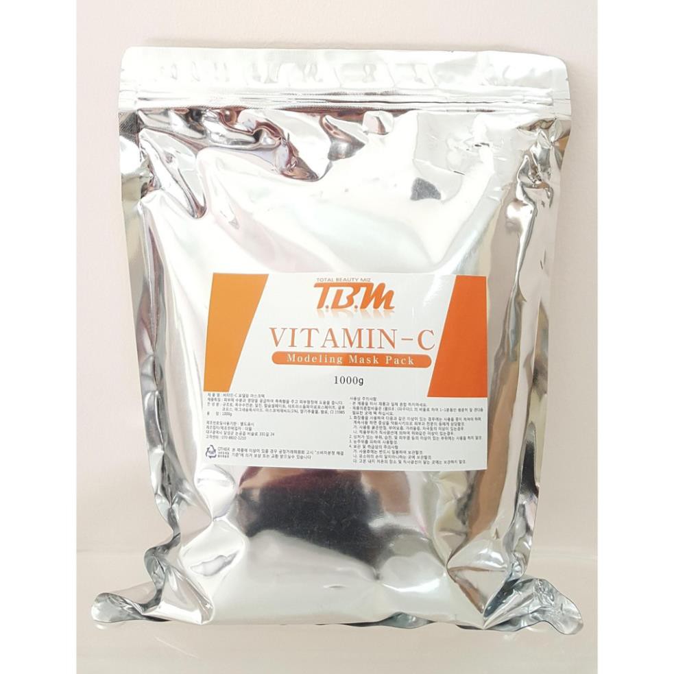 Bột Mặt Nạ Vitamin C TBM 1000g - Làm Sáng Da, Cấp Ẩm, Ngừa Lão Hóa (Hàng Chính Hãng)