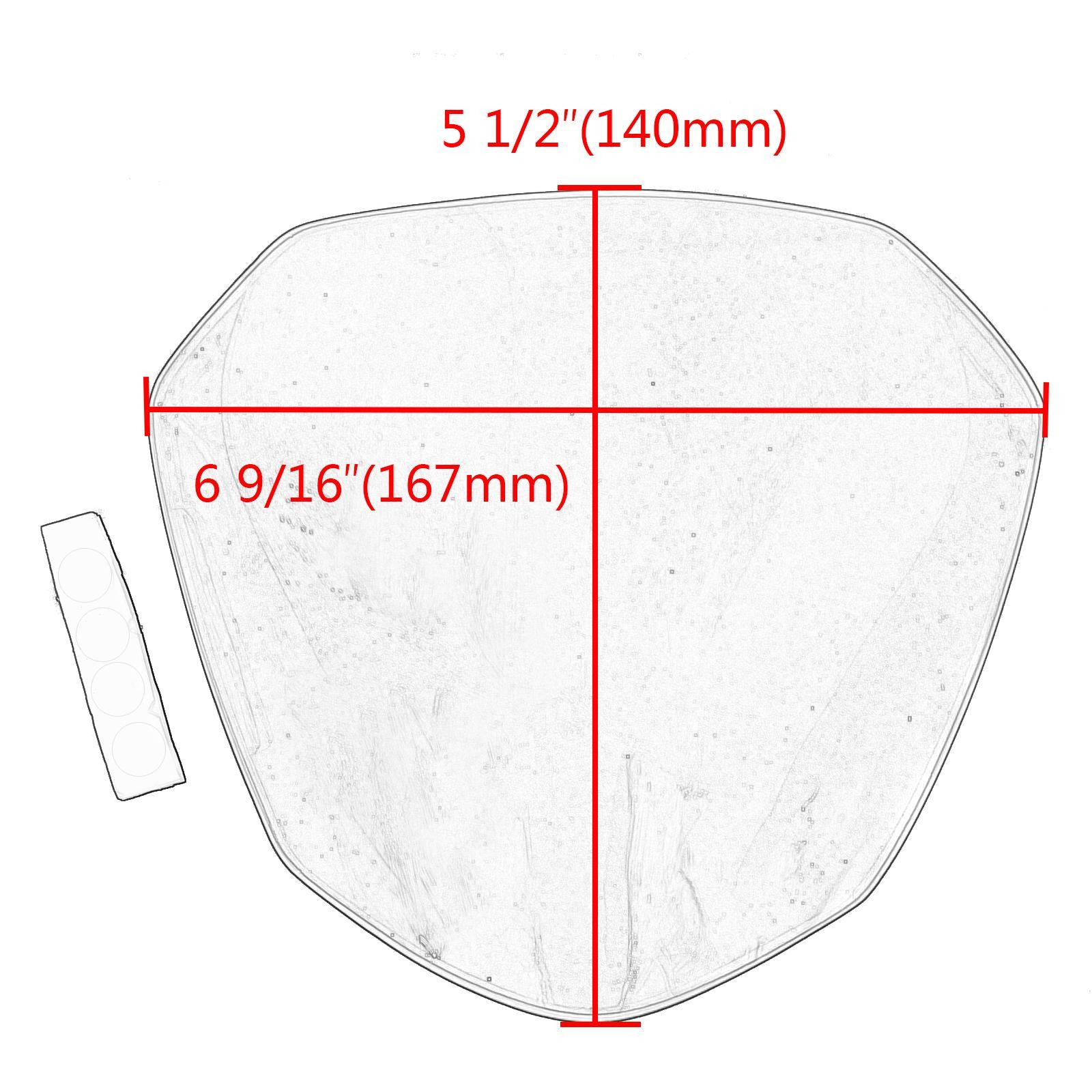 Front Headlight Lens Cover  Guard Protective Cover Fits for