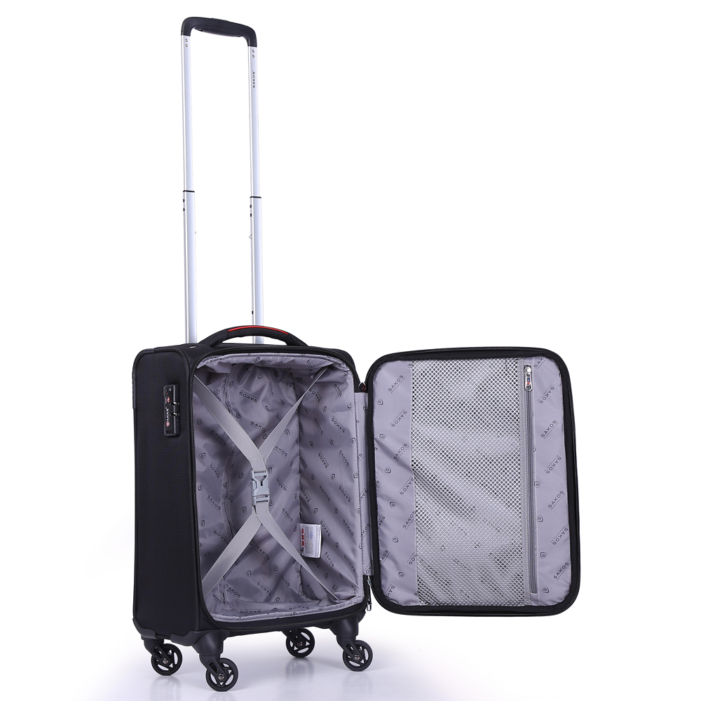 Vali Kéo Vải Du Lịch SAKOS STARLINE 4.5 - Size XS / Xách Tay/Cabin) - Khóa TSA