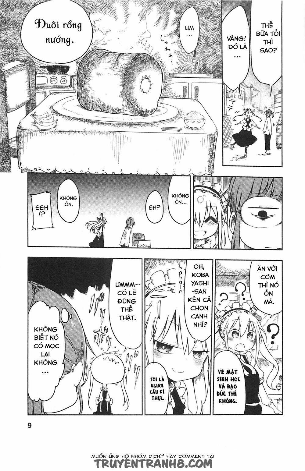 con rồng hầu gái chapter 1 8