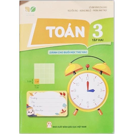 Sách - Combo Toán 3 tập 1 + tập 2 dành cho buổi học thứ hai