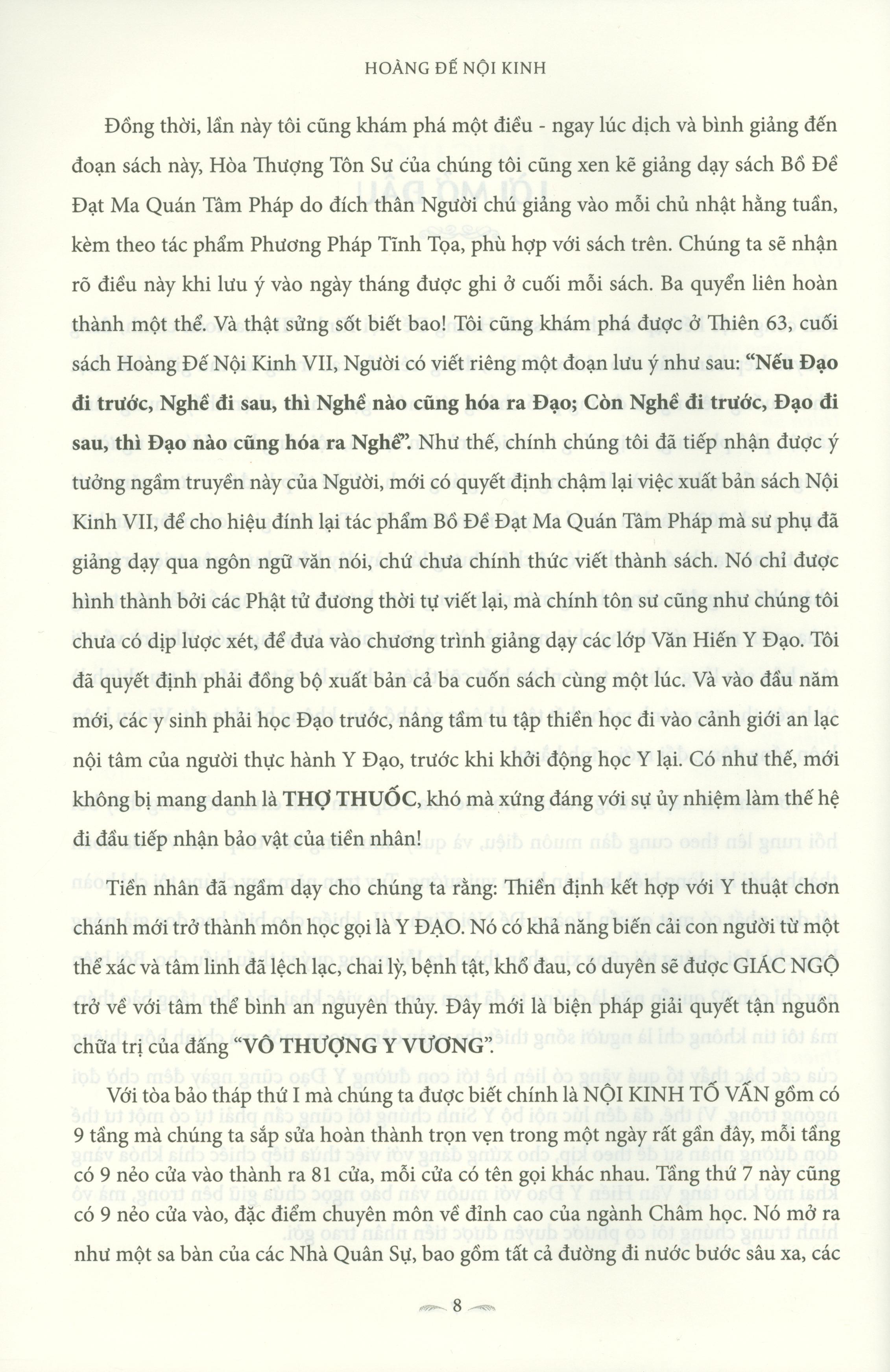 Sách Hoàng Đế Nội Kinh - Quyển 7 (Từ Thiên 55 Đến Thiên 63)