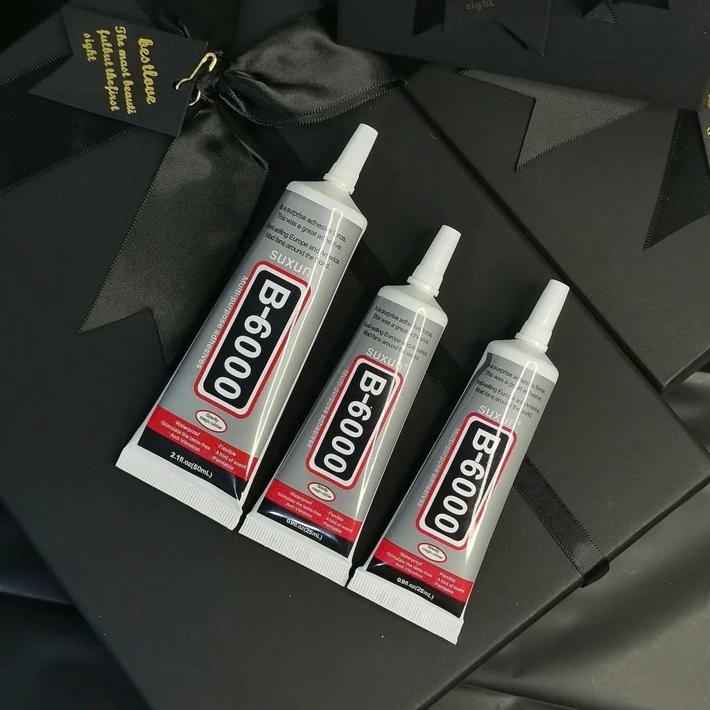 Tuýp Keo Dán Đa Năng Hạt Đá B-6000 15ml - HÓA CHẤT