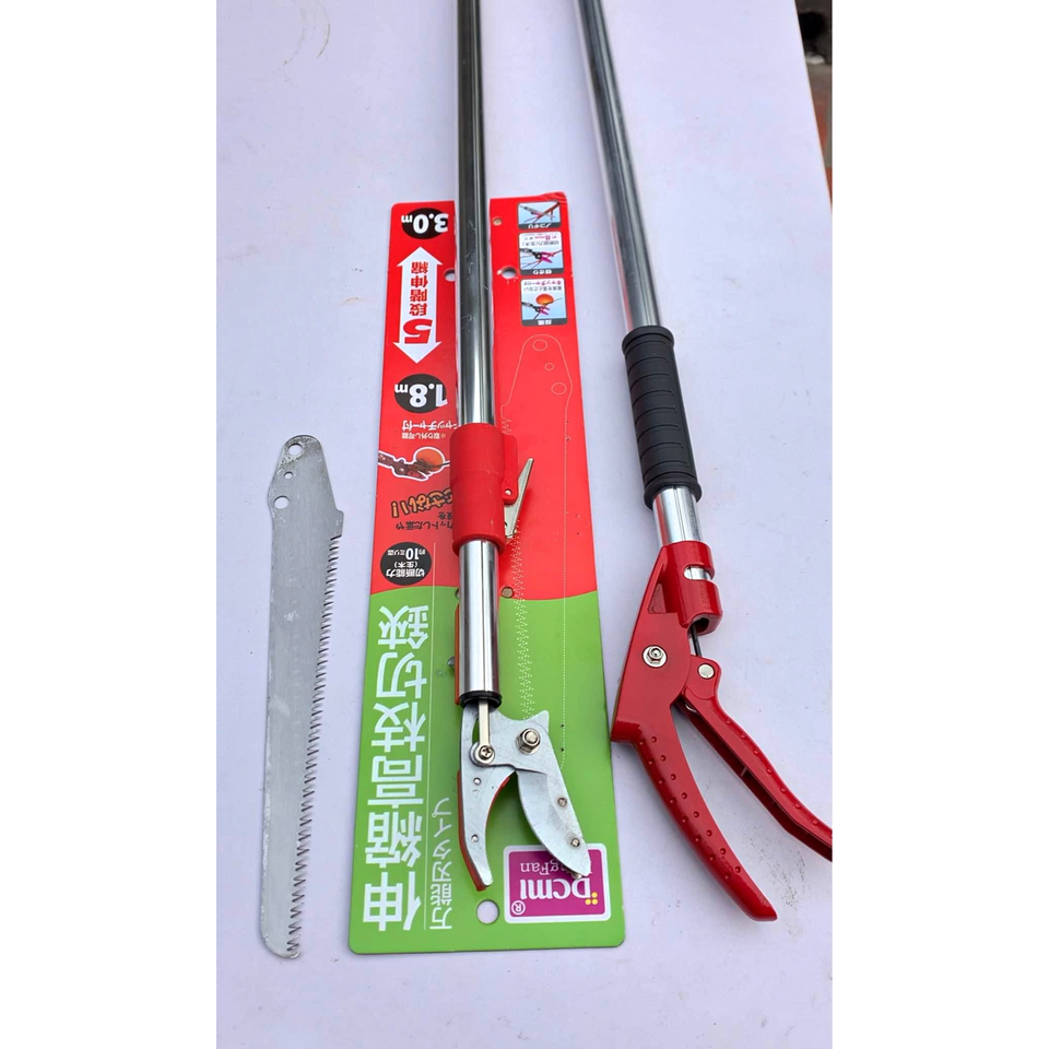 Kéo cắt cành hái hoa quả trên cao đa năng dài 3 mét