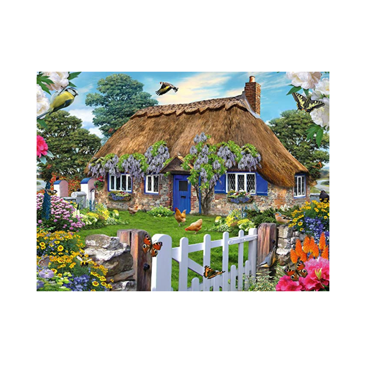 Xếp hình puzzle Cottage in England 1500 mảnh RAVENSBURGER 162970