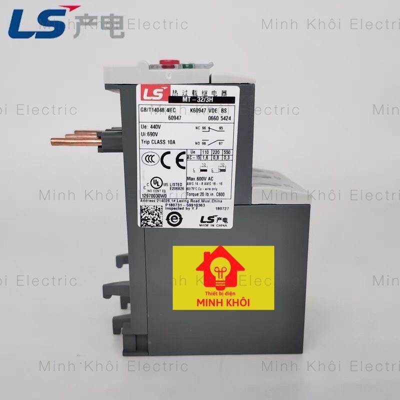 Rơ le nhiệt LS ,relay nhiệt MT-32, rơ le nhiệt cho khởi động từ, contactor