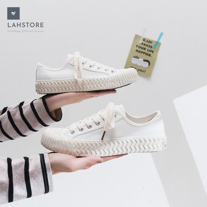 Giày thể thao ulzzang sneaker canvas nữ. Phong cách HongKong 1970 siêu cá tính LAH STORES GCCNU02