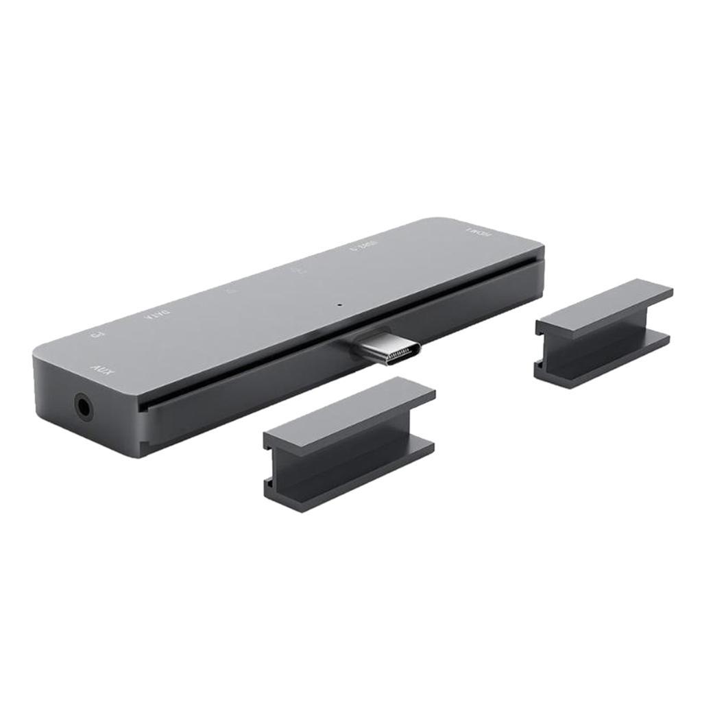 7in1 USB-C Hub Multiport HDMI Docking Station HUB for MacBook 4K Support