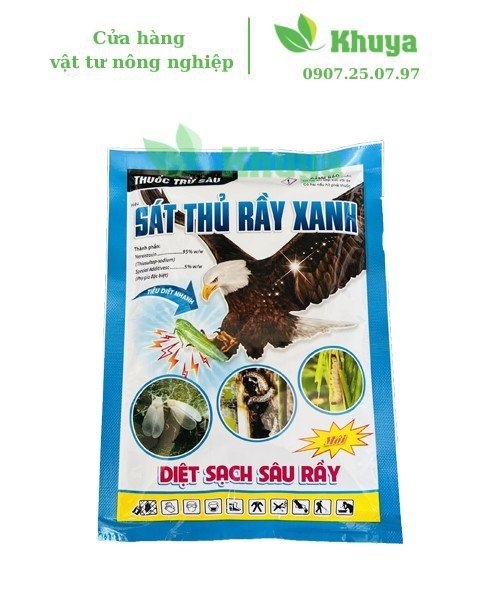 Thuốc trừ sâu Sát Thủ Rầy Xanh 100gr Sâu - Rầy