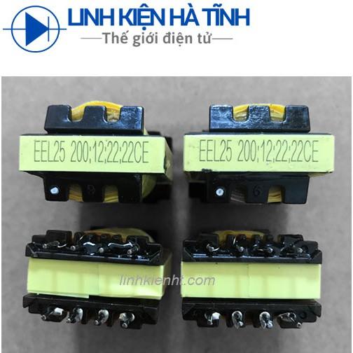 Biến áp nguồn xung máy hàn EEL25 200:12:22:22CE biến áp nguồn 24V máy hàn
