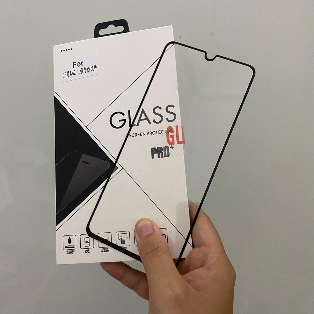Kính cường lực Samsung Galaxy A42 5G Full màn viền đen Glass 9H