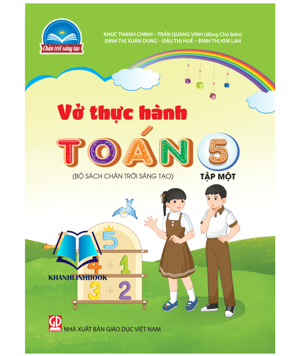 Sách - Vở thực hành Toán 5 - tập 1 (Bộ sách Chân trời sáng tạo)