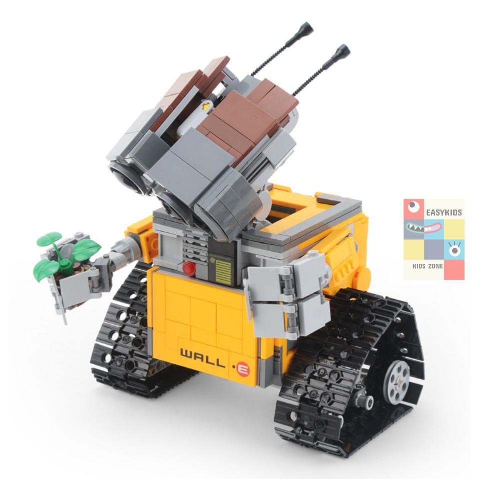Wall E, Bộ đồ chơi xếp hình Robot người máy Wall E