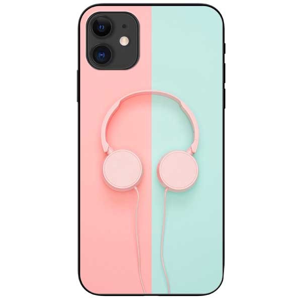 Ốp lưng dành cho Iphone 12 Mini Tai Nghe Hai Màu