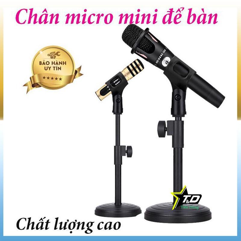 Chân mic để bàn hay giá đỡ mic dòng 1 mic - chân micro dùng tốt cho các mic như C7 C11 C16