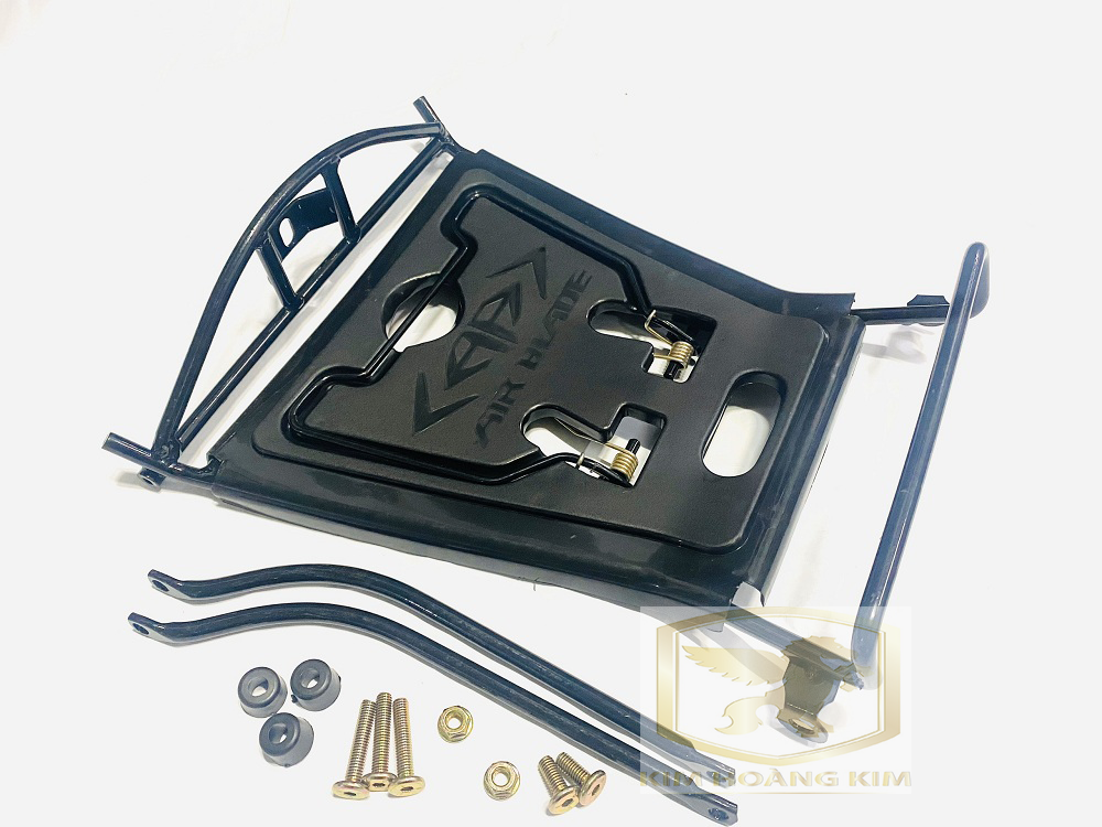 Baga nhựa Khung thép gắn Airblade 2013 đến 2020 hàng chất lượng kèm rổ nhỏ
