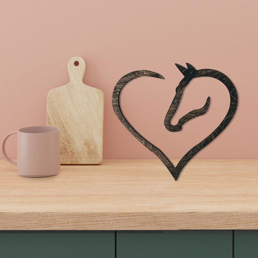 Horse   Figurines Wooden Ornament Sculpture for Horse rs