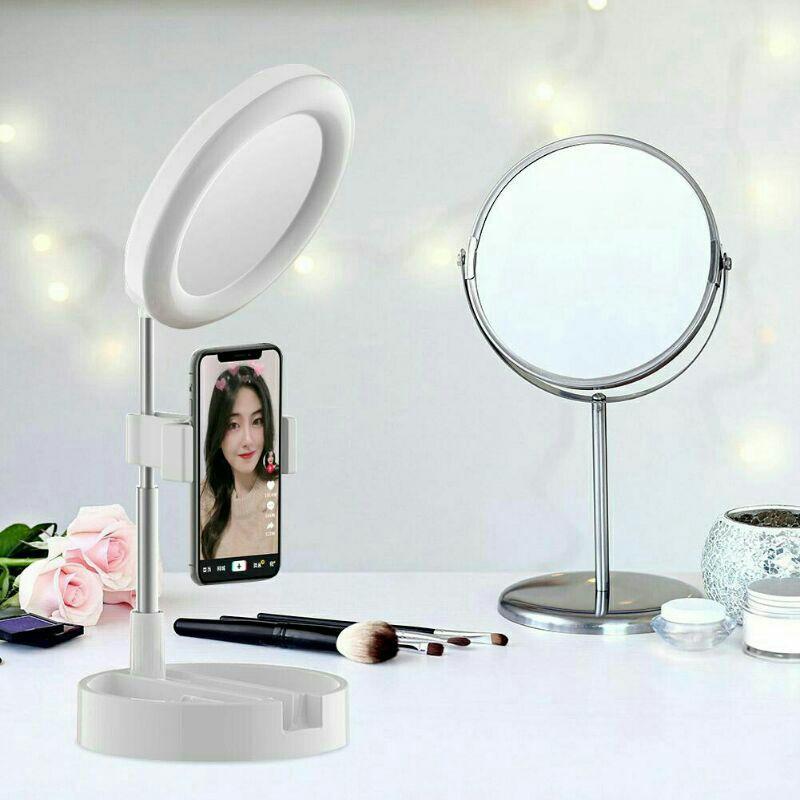 Bộ Livestream 3 Trong 1, kiêm Đèn Đọc Sách 3 Chế Độ Siêu Bền