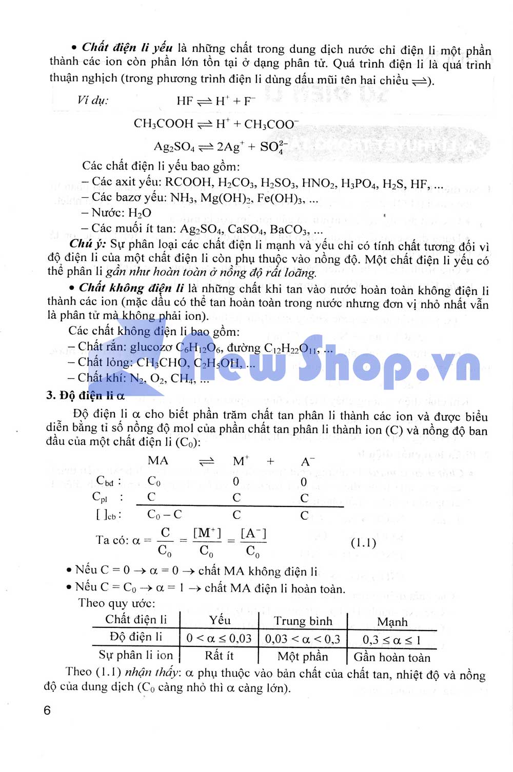 Bài Giảng Trọng Tâm Chương Trình Chuẩn Hóa Học 11 (Tái Bản)