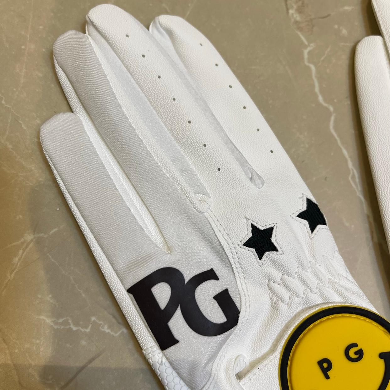 Phiên bản mới của Hàn Quốc Găng tay Găng tay Golf Ladies Tay găng tay không chống trượt Color: white a pair Size: 21