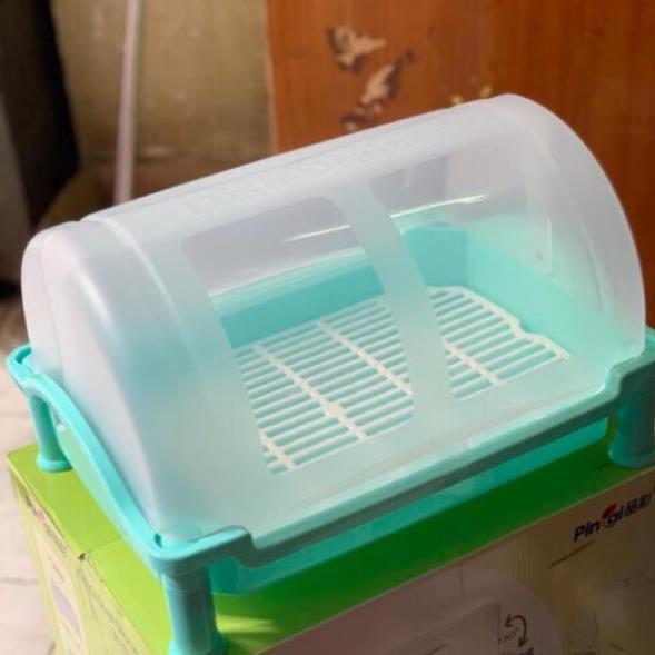Rổ úp cốc chén,bình xữa có nắp đậy chống kiến dán duồi muỗi 2 cỡ