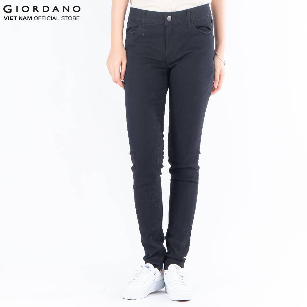 Quần jeans dài nữ Giordano 05419048