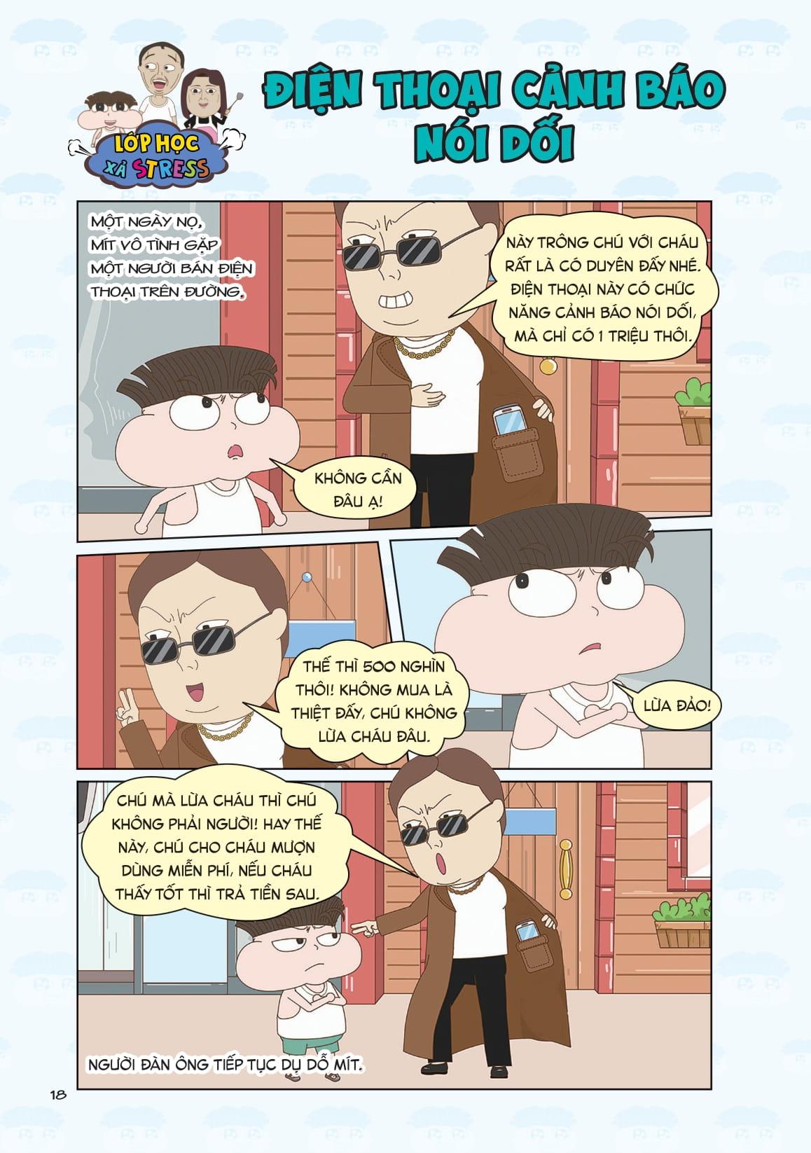 Sách - Truyện Tranh Lớp Học Xả Stress - Bí Kíp Vượt Qua Kỳ Thi