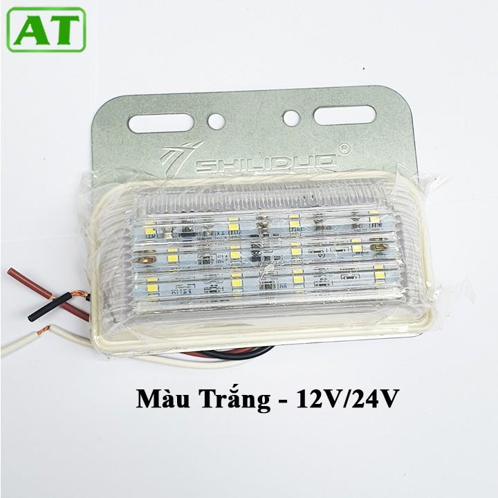 Đèn Led Sườn Xe Tải 12V 24V Có Soi Lốp 5 Màu Tùy Chọn