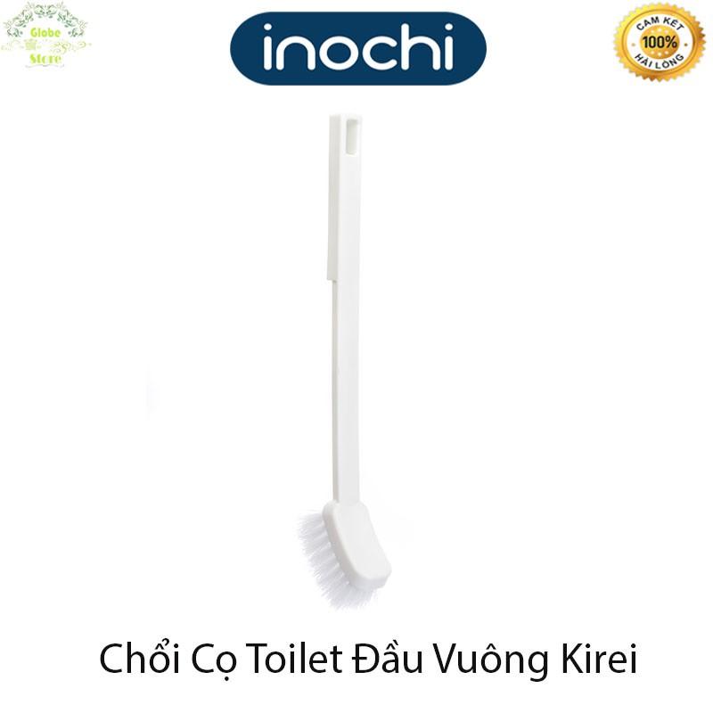 Chổi Cọ Toilet Đầu Vuông Kirei INOCHI Có Hộp Và Không Hộp