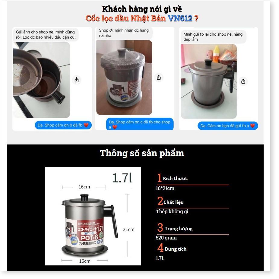 CỐC LỌC DẦU TIỆN LỢI KHÔNG RỶ